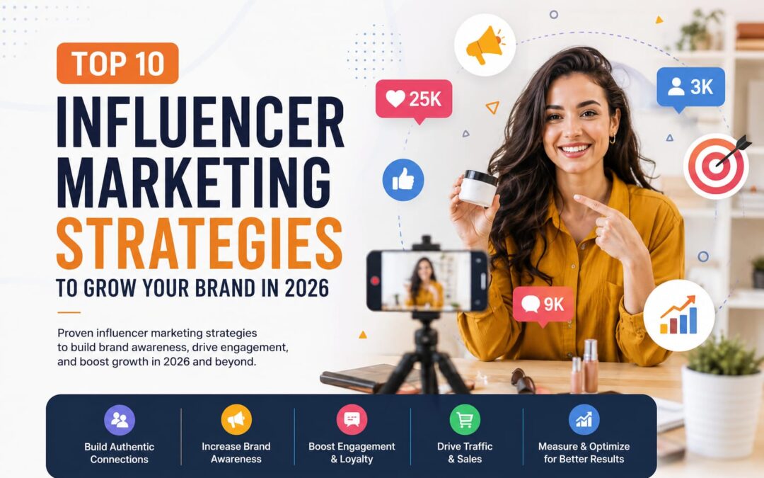 Top 10 Influencer Marketing Strategies to Grow Your Brand in 2026